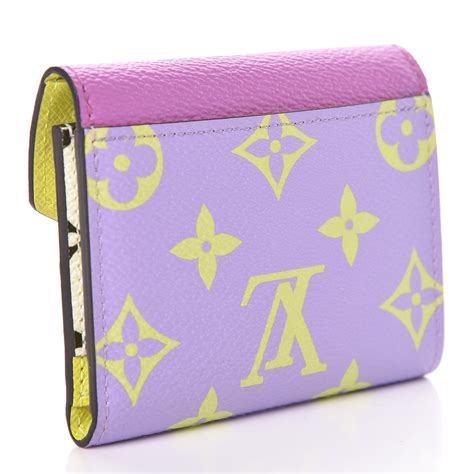 louis vuitton zoe wallet giant monogram|Louis Vuitton trifold wallet women's.